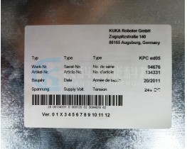 KUKA庫卡KR C2機器人控制器主機00-134-331